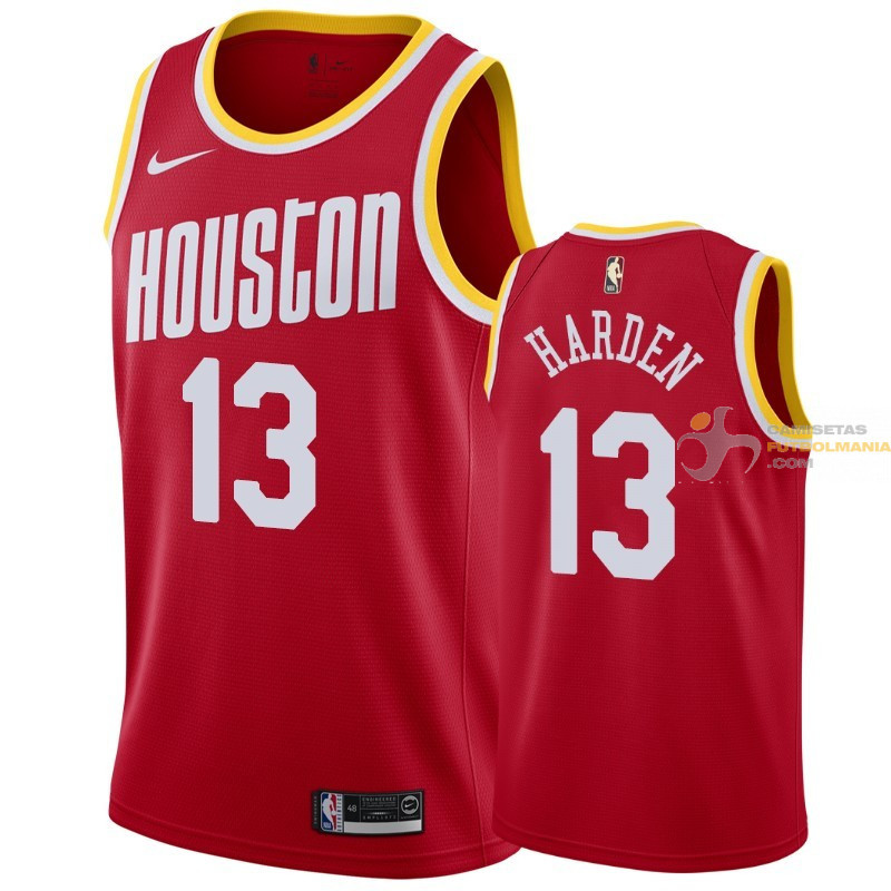 Camisetas NBA ninos Rockets HARDEN Rojo baratas